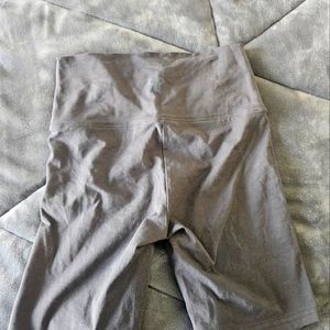 TNA grey biker shorts